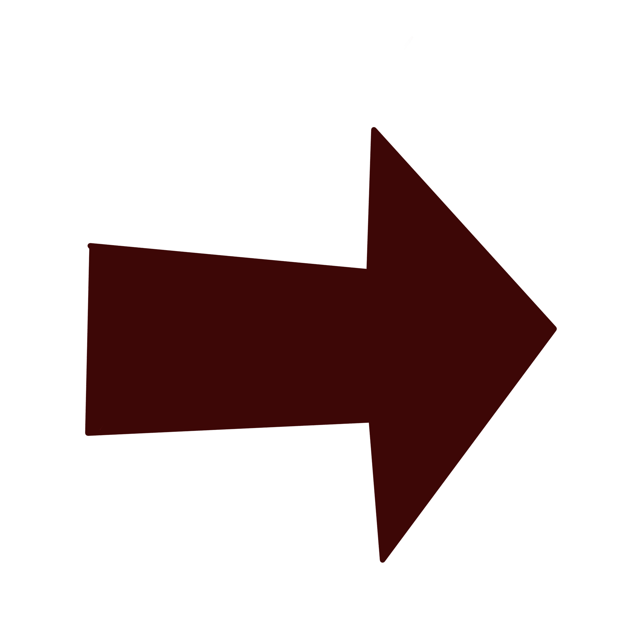 a black arrow pointing right